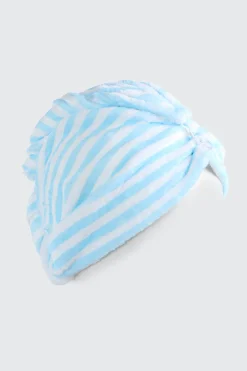 Striped Hair Towel