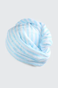 Striped Hair Towel