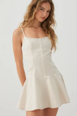 Striped Mini Dress