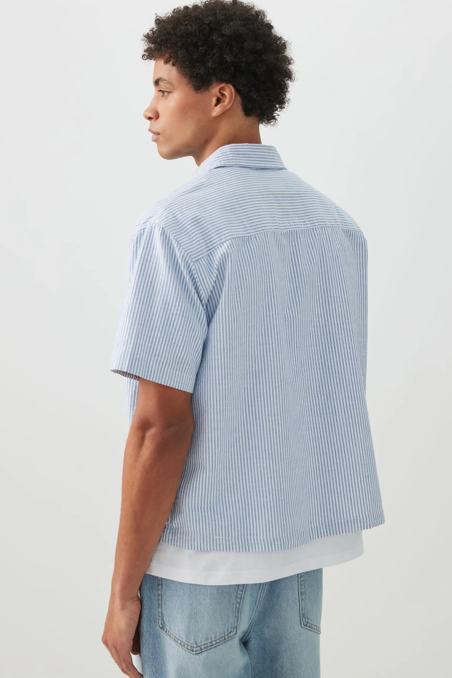 Striped Short Sleeve Shirt