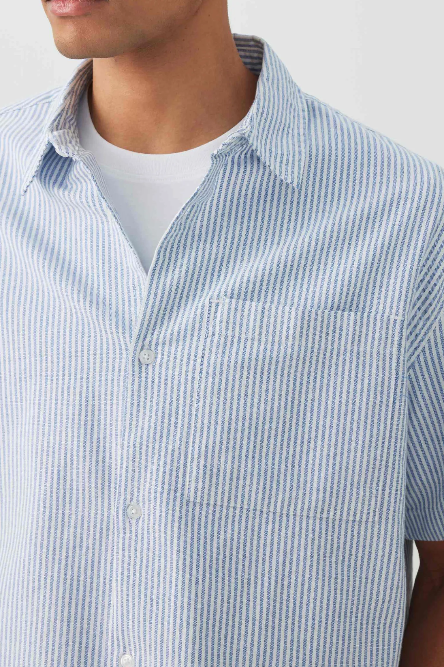 Striped Short Sleeve Shirt