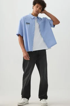 Striped Short Sleeve Shirt