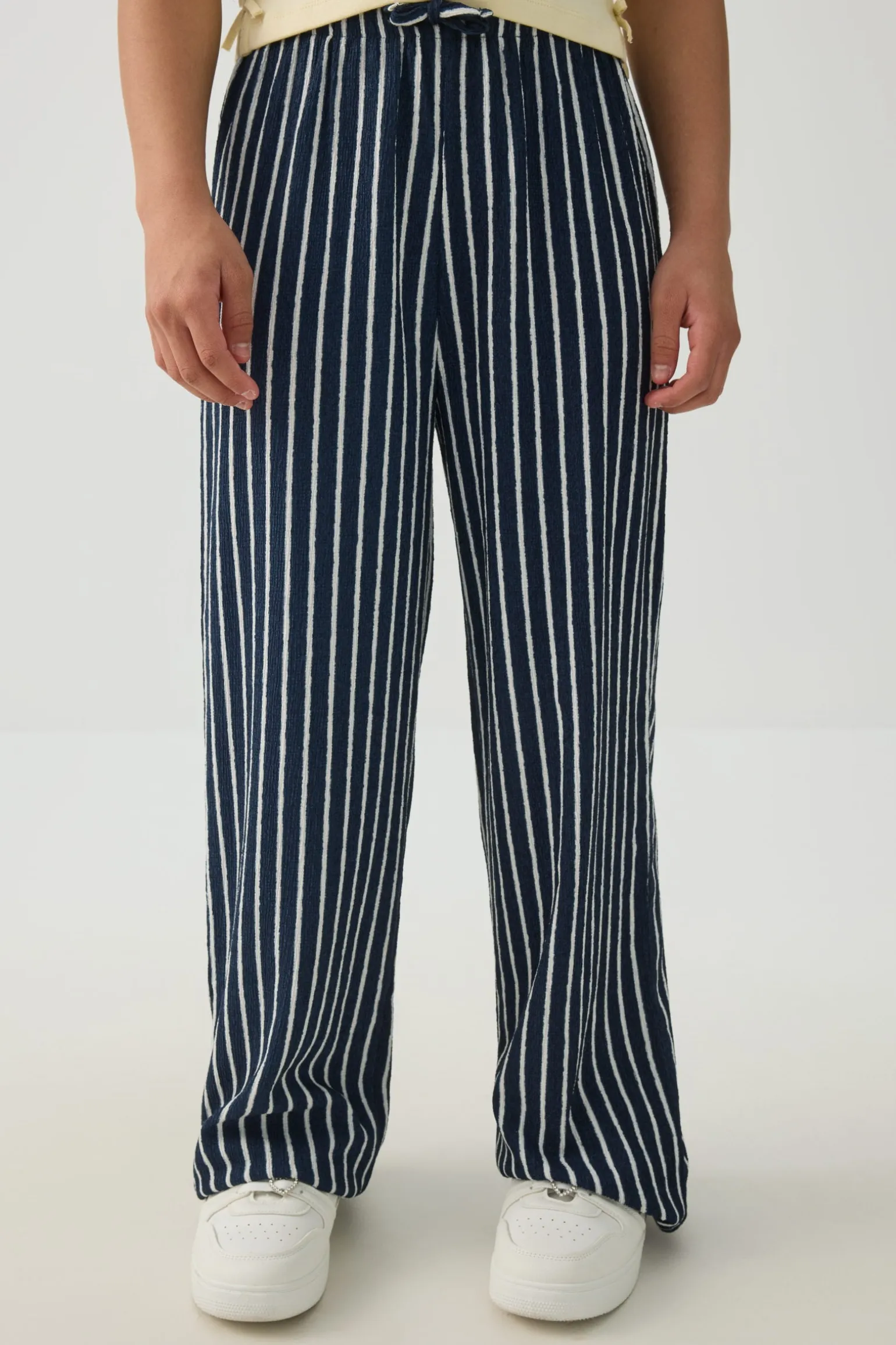 Striped Wide Leg Pants