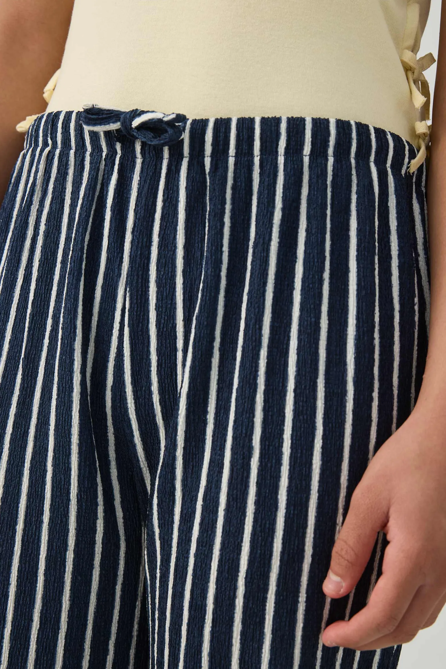Striped Wide Leg Pants