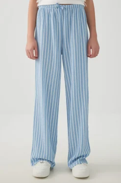 Striped Wide Leg Pants