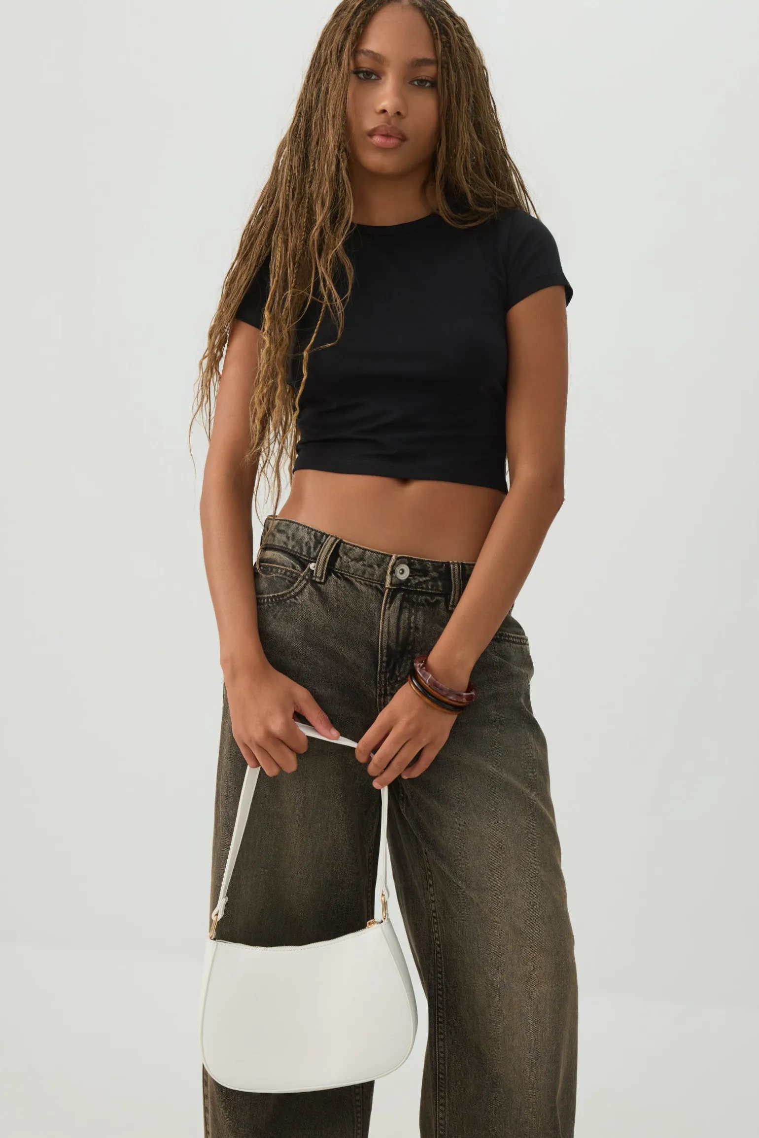 Structured Shoulder Bag