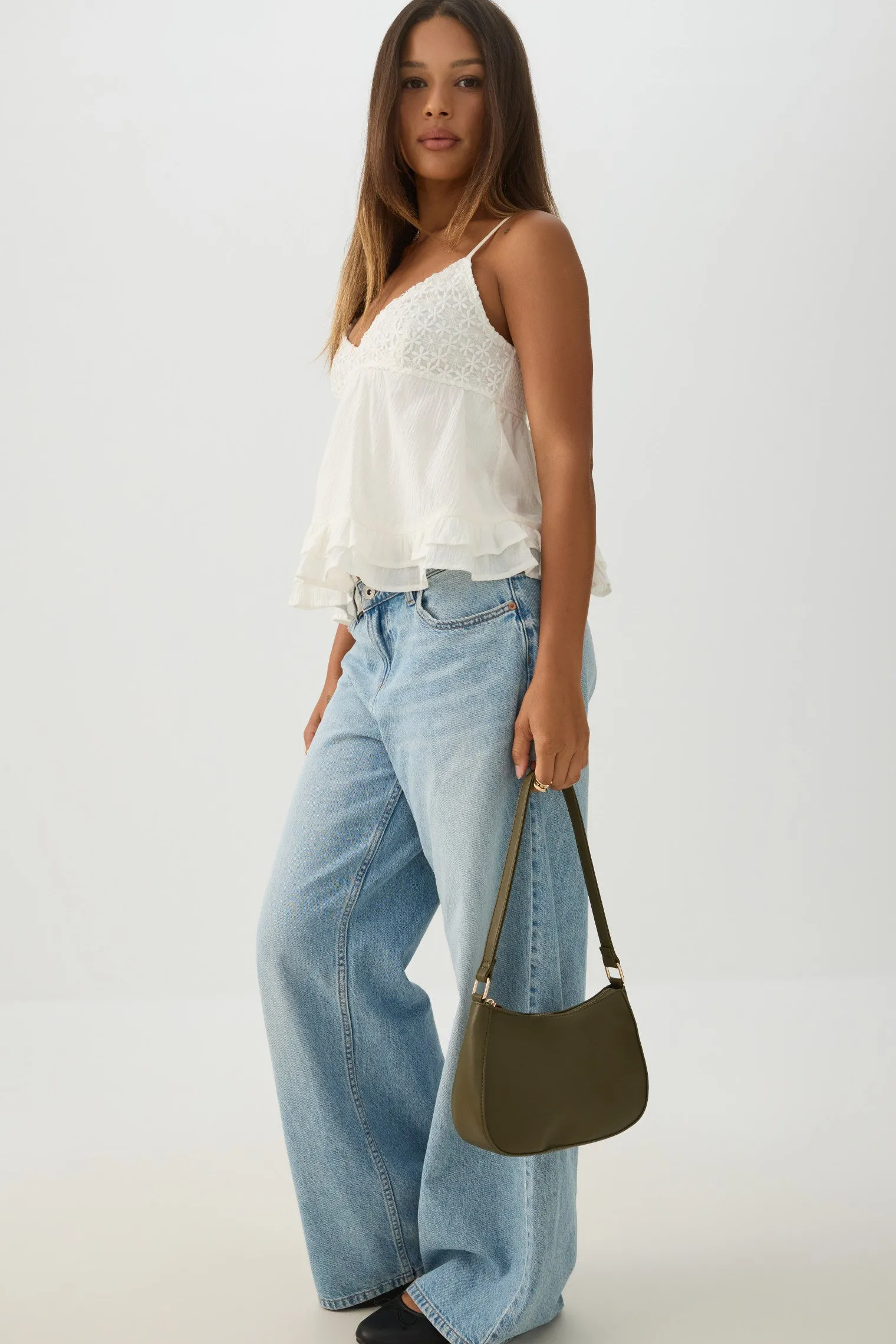 Structured Shoulder Bag