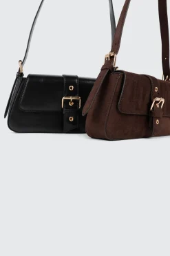 Suede Shoulder Bag