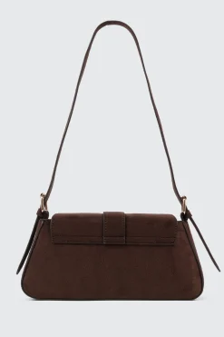Suede Shoulder Bag
