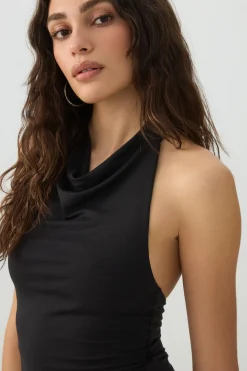 Super Soft Cowl Neck Tank Top