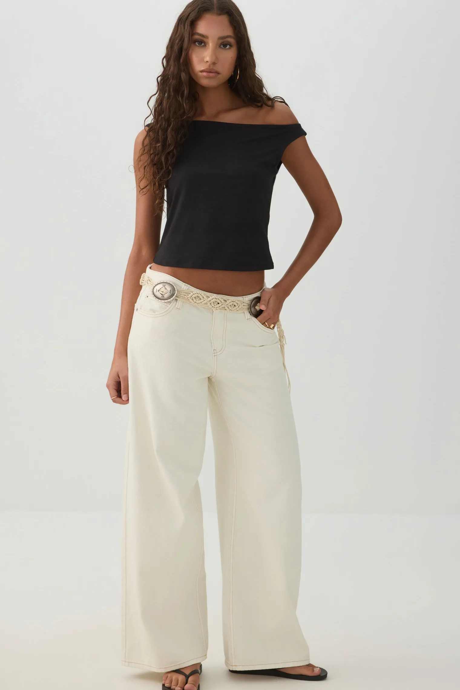 Super Soft Off Shoulder Top