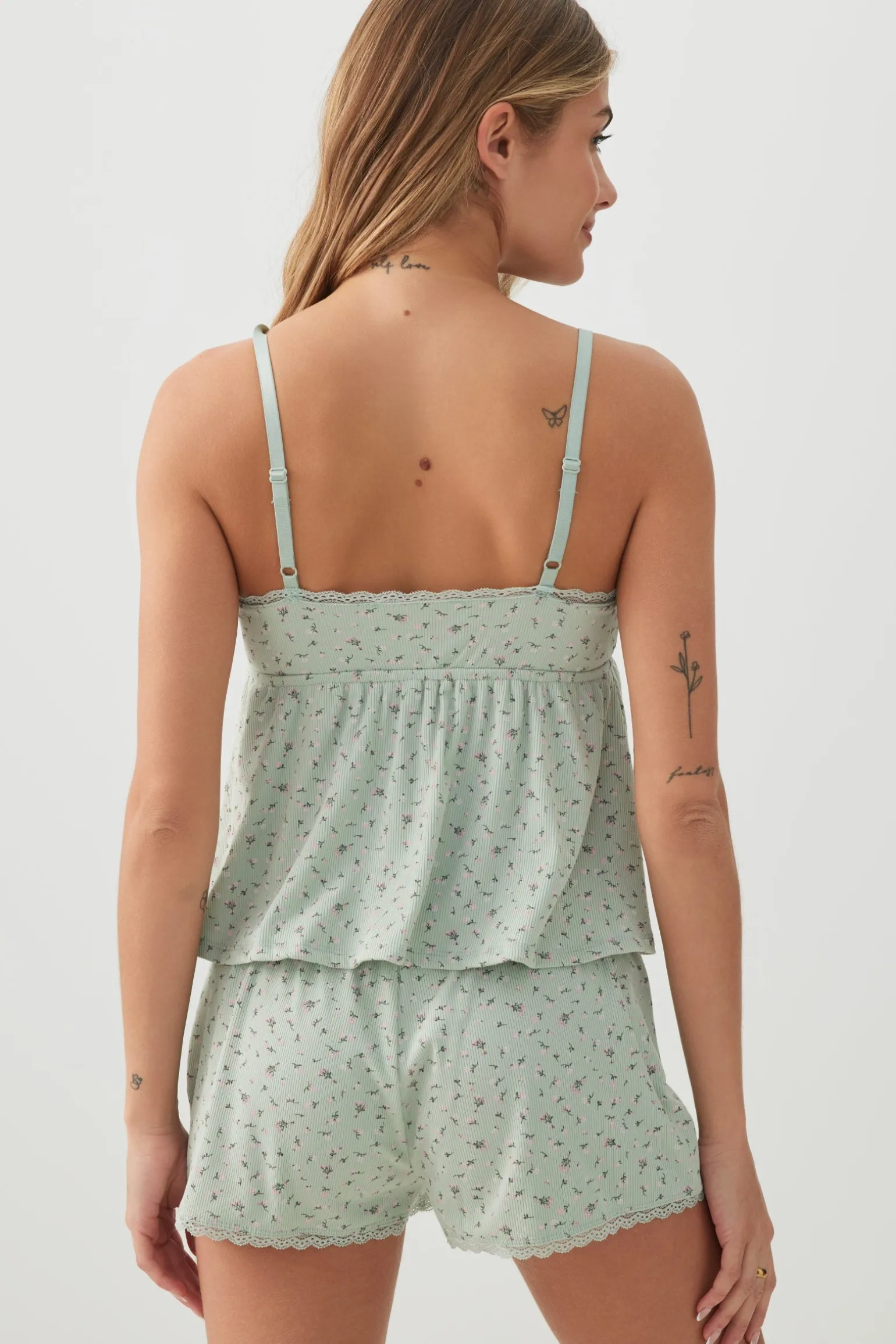 Super Soft Rib Babydoll PJ Set