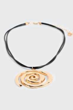 Swirl Pendant Necklace