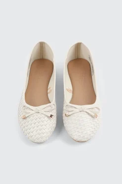 Textured Ballet Flats