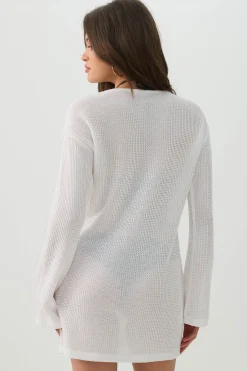 Textured Knit Mini Dress