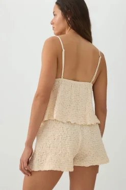 Textured Knit Shorts