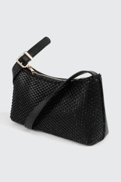Textured Shoulder Bag
