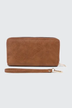 Textured Zip Wallet