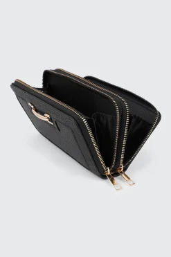 Textured Zip Wallet