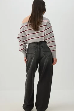 The Muse Fit Mid Rise Baggy Jean