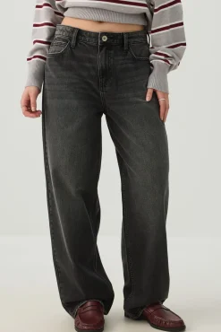 The Muse Fit Mid Rise Baggy Jean