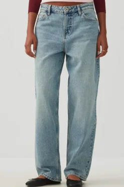 The Muse Fit Mid Rise Baggy Jean