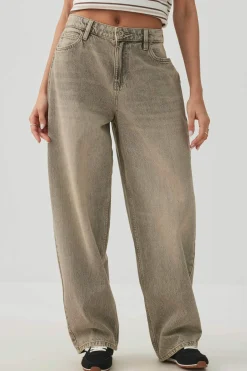 The Muse Fit Mid Rise Baggy Jean