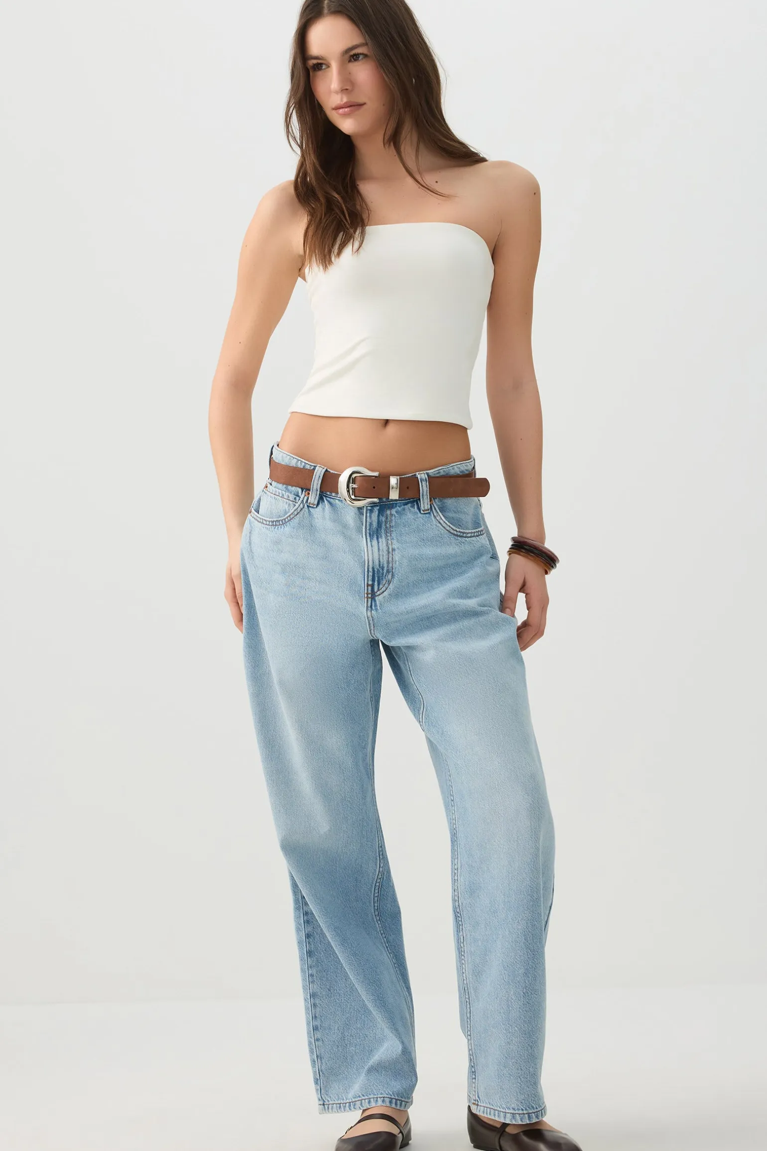 The Untamed Mid Rise Baggy Jean