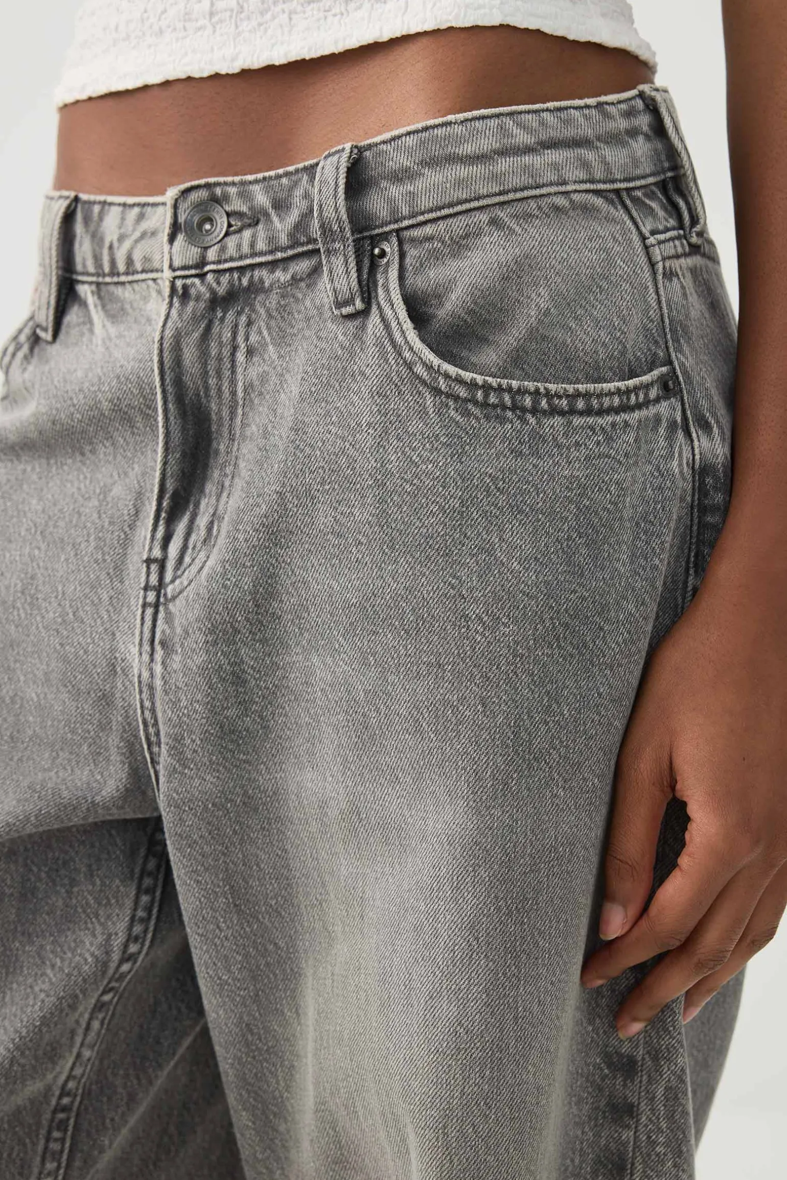 The Untamed Mid Rise Baggy Jean