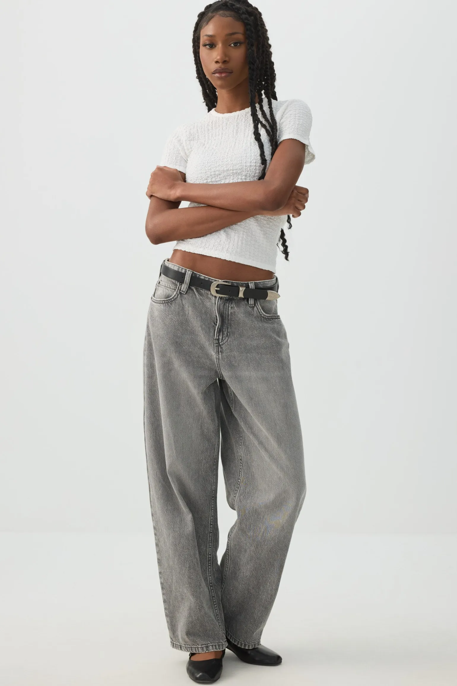 The Untamed Mid Rise Baggy Jean