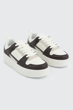 Thick Sole Lace Up Sneakers