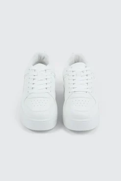 Thick Sole Lace Up Sneakers