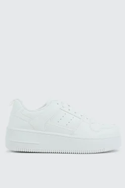 Thick Sole Lace Up Sneakers