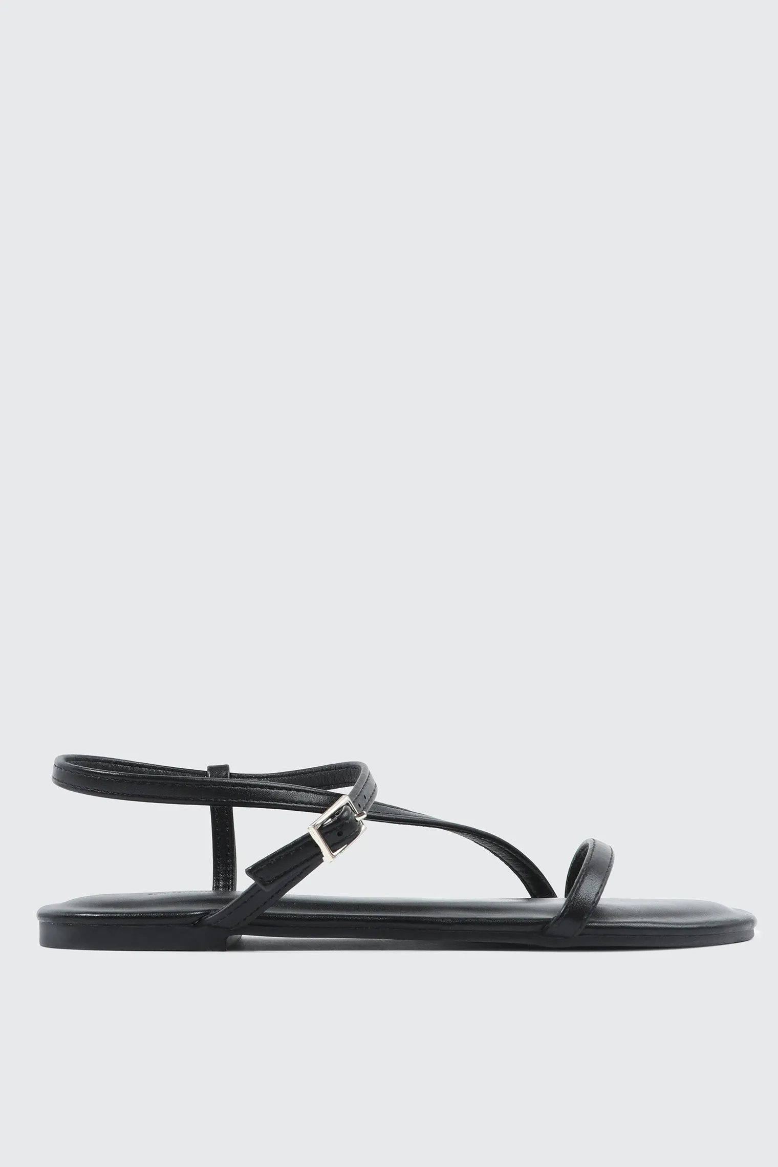 Thin Strappy Flat Sandals