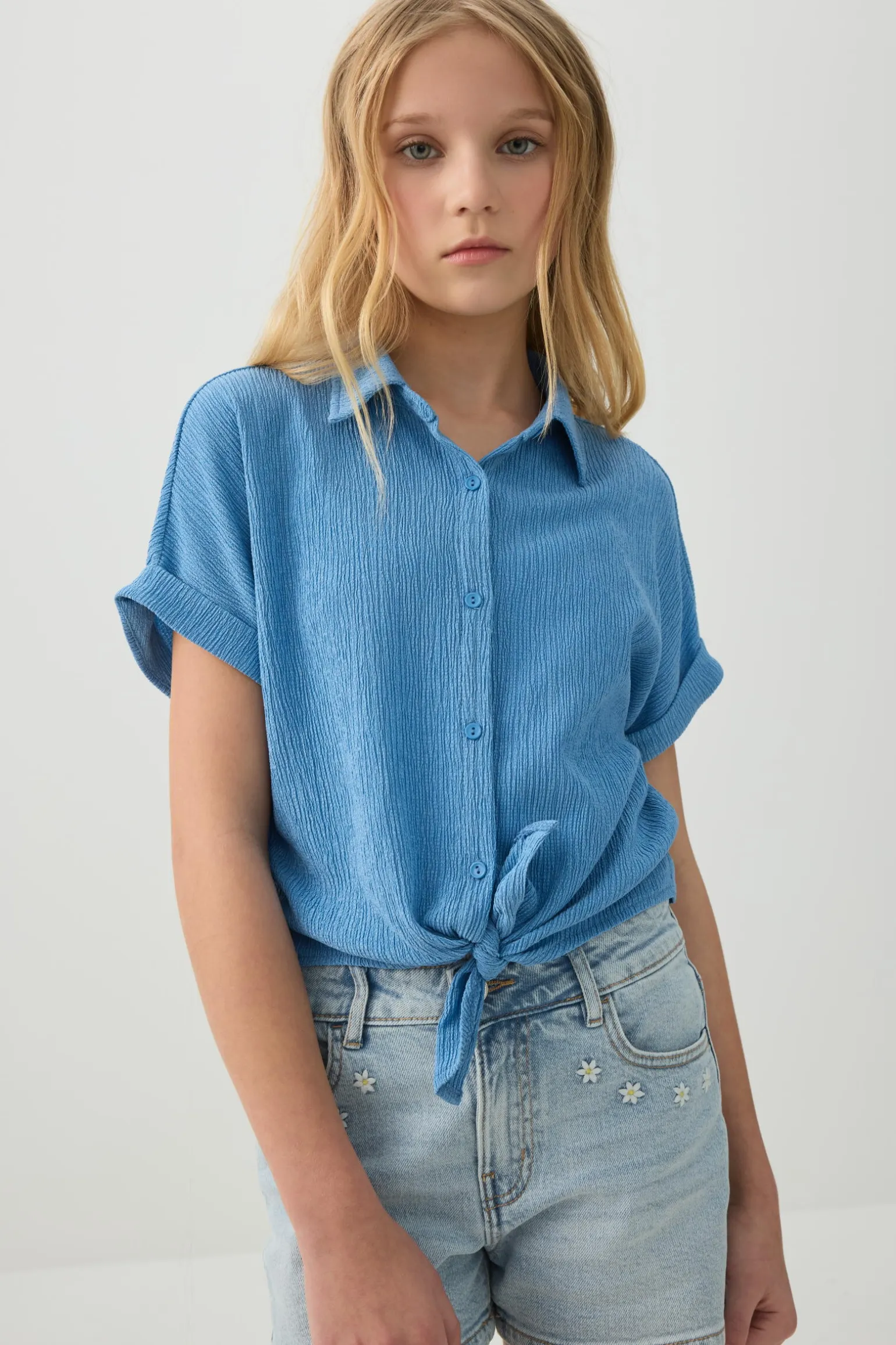 Tie Front Shirt
