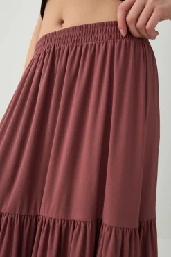 Tiered Maxi Skirt
