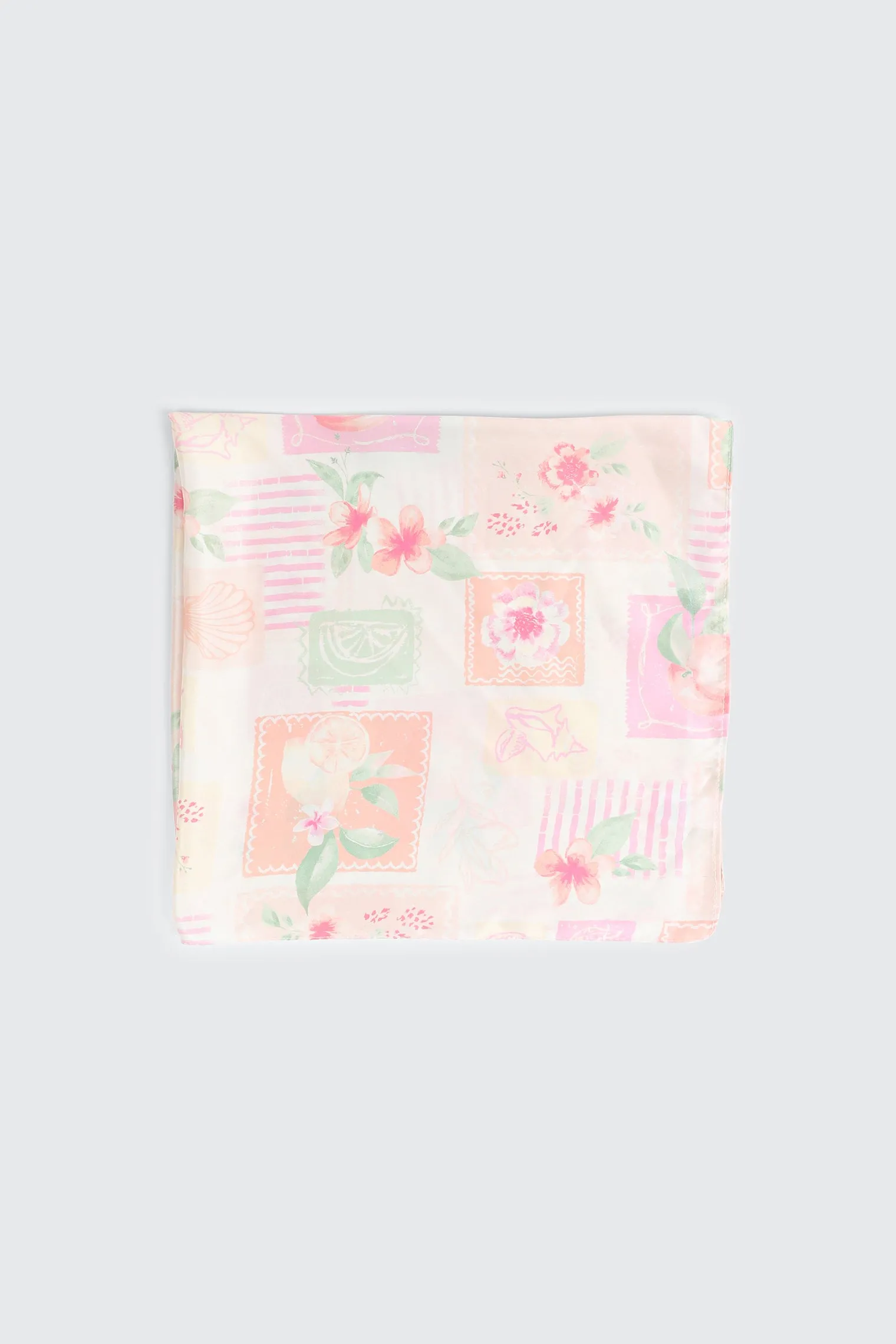 Tropical Square Scarf