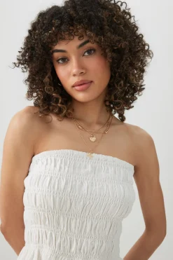 Tube Top with Removable Straps