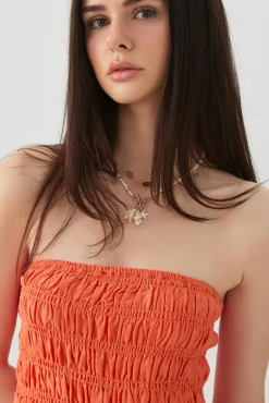 Tube Top with Removable Straps