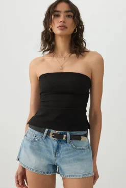 Tube Top with Side Shirring
