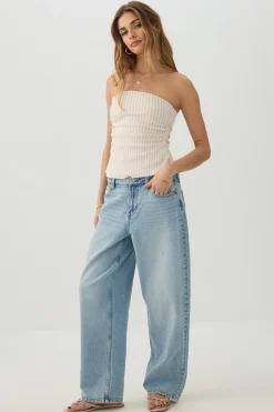 Tube Top with Side Shirring
