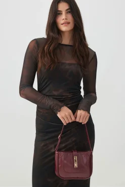 Turn Lock Shoulder Bag