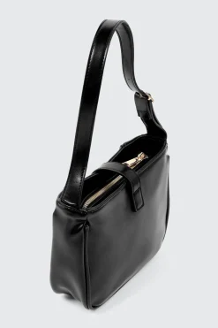 Turn Lock Shoulder Bag