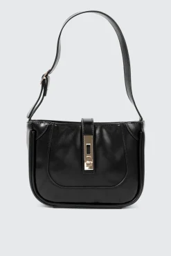 Turn Lock Shoulder Bag