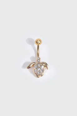 Turtle Navel Piercing