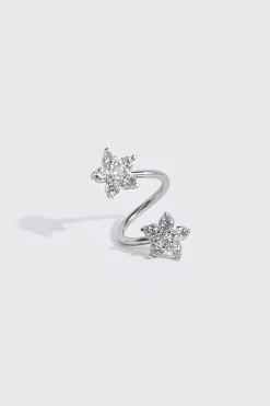 Twisted Flower Navel Piercing