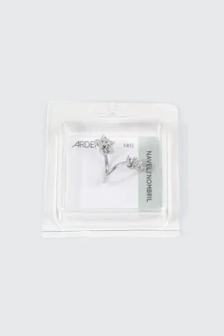 Twisted Flower Navel Piercing