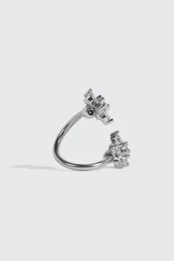 Twisted Flower Navel Piercing