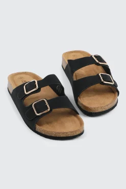 Two-Buckle Sandals