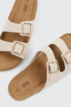 Two-Buckle Sandals
